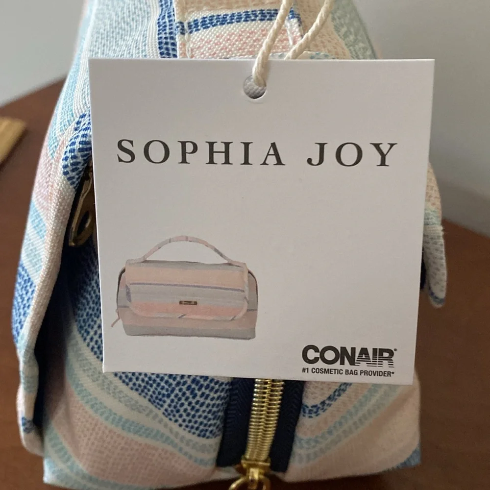 Sophia Joy Cosmetics Case with Handle. NWT - Picture 11 of 12